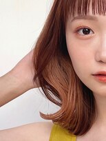 サンディーズ(Sandees)&nbsp;鎖骨ヘアインナーカラー