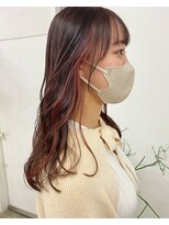 キー(kii) インナーピンク　20代/インナーカラー/天神/薬院