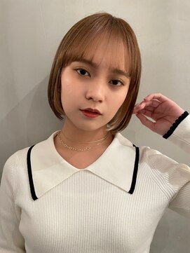 アイヴィー(IVY) コンパクトミニボブ顔周りカット【肥田亜沙美】