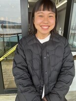 フィルム(FiLMs)&nbsp;ぱっつんボブ×アッシュブラック