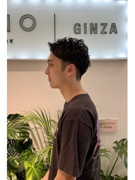 ソーホーニューヨーク ギンザ(SOHO NEW YORK GINZA) 【ビジカジ】センターパート根元ふんわりセンターパートパーマ