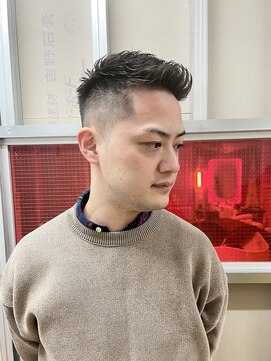 メリケンバーバーショップ トーキョー(MERICAN BARBERSHOP TYO) YS STYLEハイライト/マッシュパーマ/ウルフ/アッシュブラック158