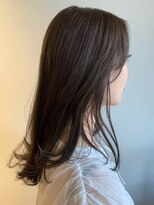 オッジ 西新店(Oggi)&nbsp;アッシュカラー 髪質改善 顔周りレイヤー ロングレイヤー 美髪