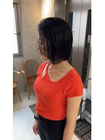 サンド 鹿児島中央(sand)&nbsp;@sei___sandインナーカラー/ボブ/鹿児島中央駅