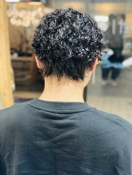 スウェル 船橋店(Swell) ハイライト/マッシュパーマ/ウルフ/アッシュブラック