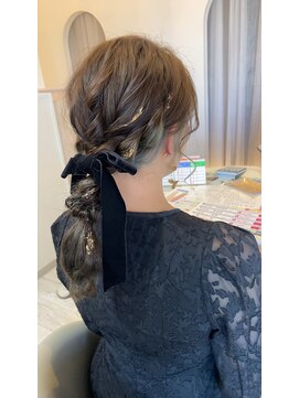 ハグクレア(HUG CLAIRE) お呼ばれヘアセット