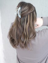 マリアナ(Mariana)&nbsp;ハイライトショートヘアレイヤーカットダブルカラー