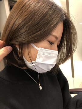 クロップ エス 茅ヶ崎本店(crop es) 20代 ショート ケアカラー