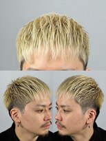 ヒロギンザ 大阪本店(HIRO GINZA)&nbsp;クロップスタイル×ハイトーンカラー