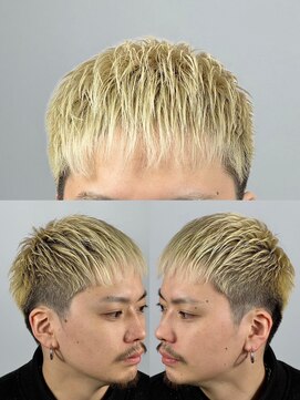 ヒロギンザ 大阪本店(HIRO GINZA) クロップスタイル×ハイトーンカラー