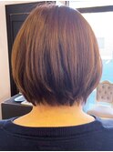20代30代40代大人可愛いシークレットハイライトショートボブ