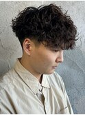 波巻きスパイラルパーマメンズパーマメンズサロン眉毛高崎群馬