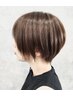 【来店から40日以内のご来店で】藤井＆前田限定カット＋全体カラー　￥9593