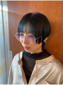 ブルーブラックのミックスカラー