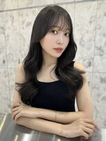 シーシンジュク 新宿南口(Sea shinjuku)&nbsp;ミディアム×暗めカラー[デザインカラー/フェイスフレーミング]