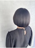 大人マッシュショートボブ