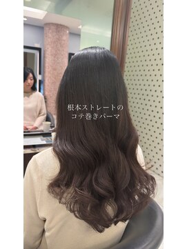 アピッシュ ギンザ(apish ginza) ロングパーマ/韓国ヘア/コテ巻きパーマ/デジタルパーマロング