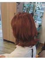 ヘアアトリエ ナイン(hair atelier nine) メルティーカラー/似合わせカット/ウェーブミディアム/福島市