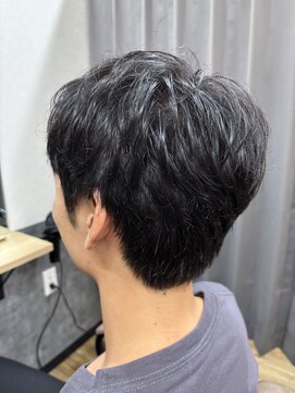 テーラ 南流山店(TELA) 癖毛を活かしたメンズカット/刈り上げ無し