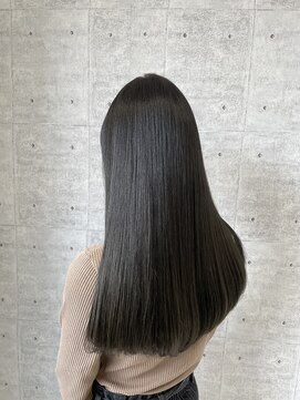アッシュ 下丸子店(Ash) 艶髪ストレートヘア×髪質改善トリートメント