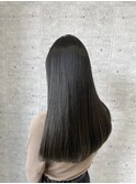 艶髪ストレートヘア×髪質改善トリートメント