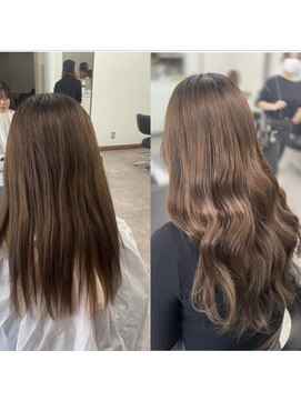 ガルボヘアー 桟橋店(garbo hair) プルシールエクステ高知美容院エクステロング