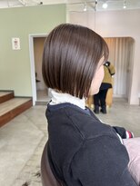 キュオンシア(CUEON. ciea)&nbsp;ミニボブ×オリーブベージュ