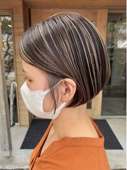 ルームスヘアー(Rooms Hair)の写真/周りと差をつけるカラーでワンランク上のオシャレを！白髪ぼかしも、明るくオシャレに楽しめます◎