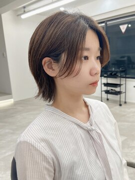 メルバイグラフ 梅田(mel by GRAFF) 【レイヤーボブ】ナチュラルボブ/ストレートボブ/ショートボブ