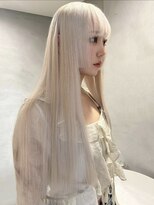 ペレ アネックス 大阪梅田茶屋町店(PELE ANNEX)&nbsp;ホワイトグレージュ/デジタルパーマ/フェザーパーマ/梅田