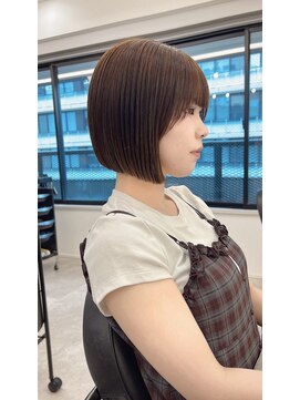 メルバイグラフ 梅田(mel by GRAFF) 【ミニボブ】ナチュラルボブ/ストレートボブ/ショートボブ