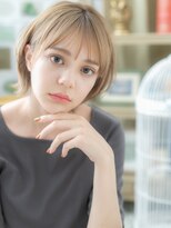 カバーヘア ブリス 戸田公園西口店(COVER HAIR bliss) ★ハイトーンカラーくびれヘア耳掛けウルフカット10代20代★1