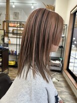 ラウラアンドロー(LAURA&RO)&nbsp;ミルクティーベージュダブルカラーインナーカラーケアブリーチ