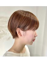 ジュベ 別府店(juve.) 別府ショートボブ顔まわりレイヤーカット髪質改善カラー30代