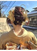 成人式ヘアアレンジ