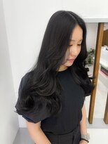 イオエ 心斎橋(ioe)&nbsp;前髪/アンブレラカラー/こなれミディ/髪質改善/イメチェン