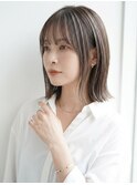 ショートカット/顔まわりカット/ハイライト/髪質改善/白髪ぼかし