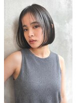 マルフェ 天王寺(marfe) 【marfe】大人ボブ_暗髪ボブ_ダークアッシュ