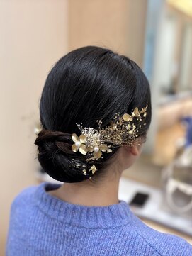 美容室 ルミネ お呼ばれヘアセット