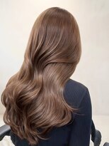 ウィールール 札幌店(WE RULE)&nbsp;髪質改善カラーくびれ巻き髪ロングヘア透明感カラー夏カラー