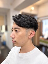 ワンダーヘア(Wonder hair)&nbsp;ニュアンスパーマのフェードスタイル