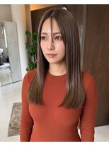 零秒女髪 千里丘店&nbsp;髪質改善で作る上品まとまり艶ロングスタイル艶髪美髪艶感