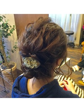 カットバンク(CUT BANK) 結婚式お呼ばれヘアセット