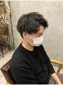 【Bormee】ツーブロックかき上げヘア☆ツイストパーマ