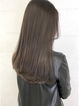 ラエティス(Laetus) ブリーチ毛対応縮毛矯正×アッシュベージュ/髪質改善【Laetus】