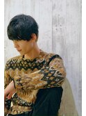 ◇韓国マッシュ×インナーカラー×デザインカラー