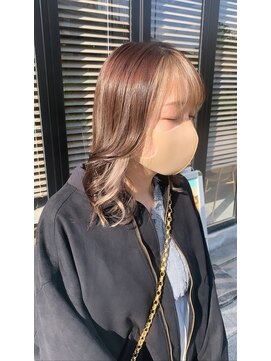 ラフ 難波店(LAFF) #黒髪#ボブルフ#ネビージュ#小顔#ワンレン