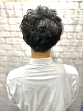 グレイスフルバーバー 赤坂見附店 バリエーション豊富！！緩めナチュラルカール【赤坂】【パーマ】