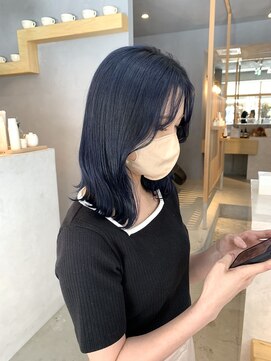 ミー(mii) 【mii】ブリーチ/ブルーブラック