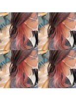 ロンド レグリーズ 立川(Lond leglise)&nbsp;【槌矢圭悟】インナーカラーレイヤーミディアムピンク